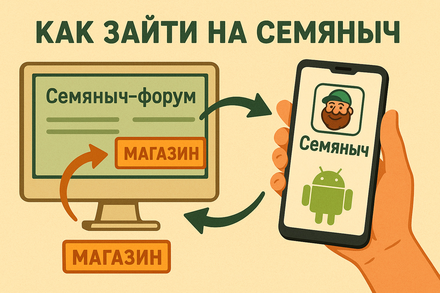 Магазин Семяныч: заказать семечки с гарантией качества